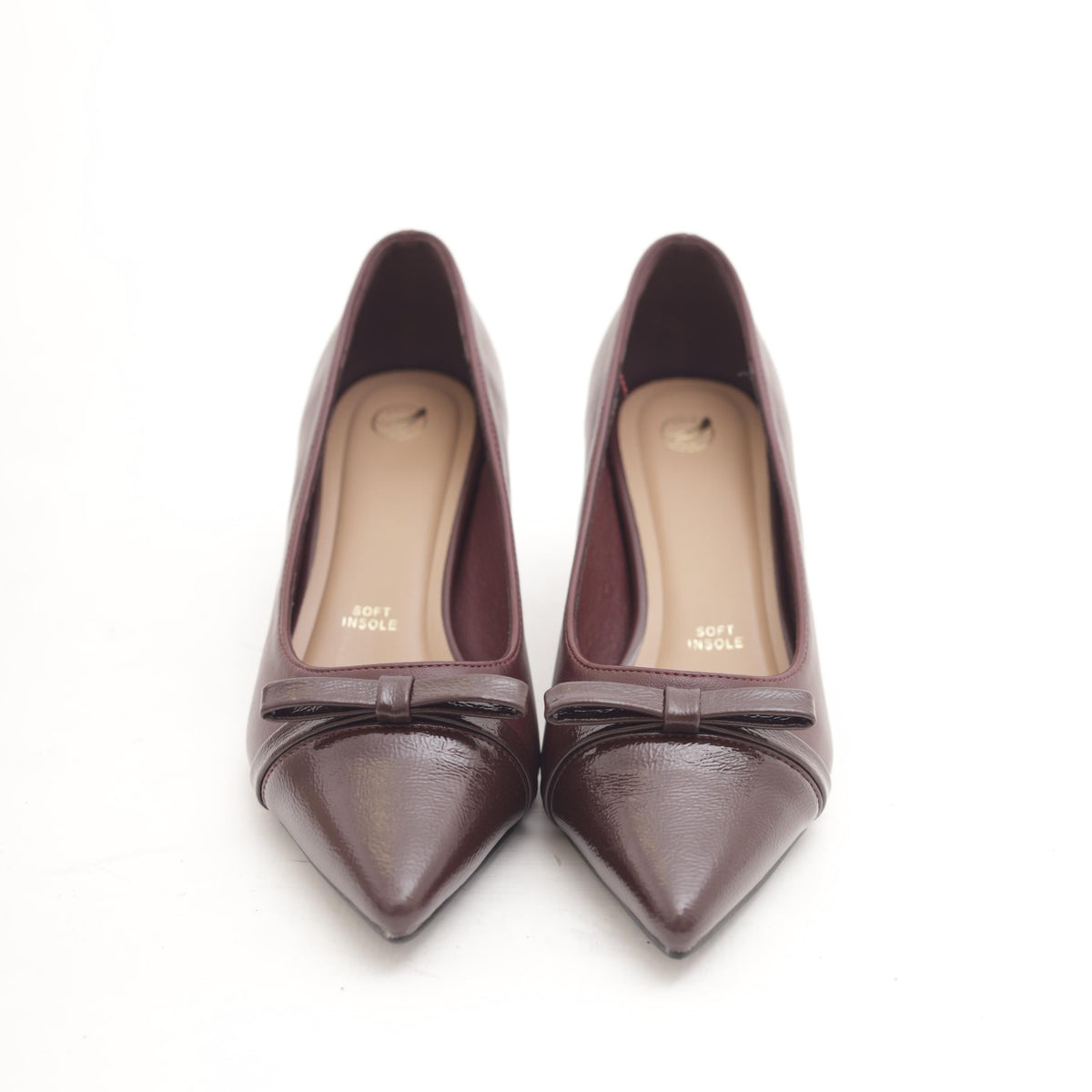 DECOLLETE FIOCCO BORDEAUX