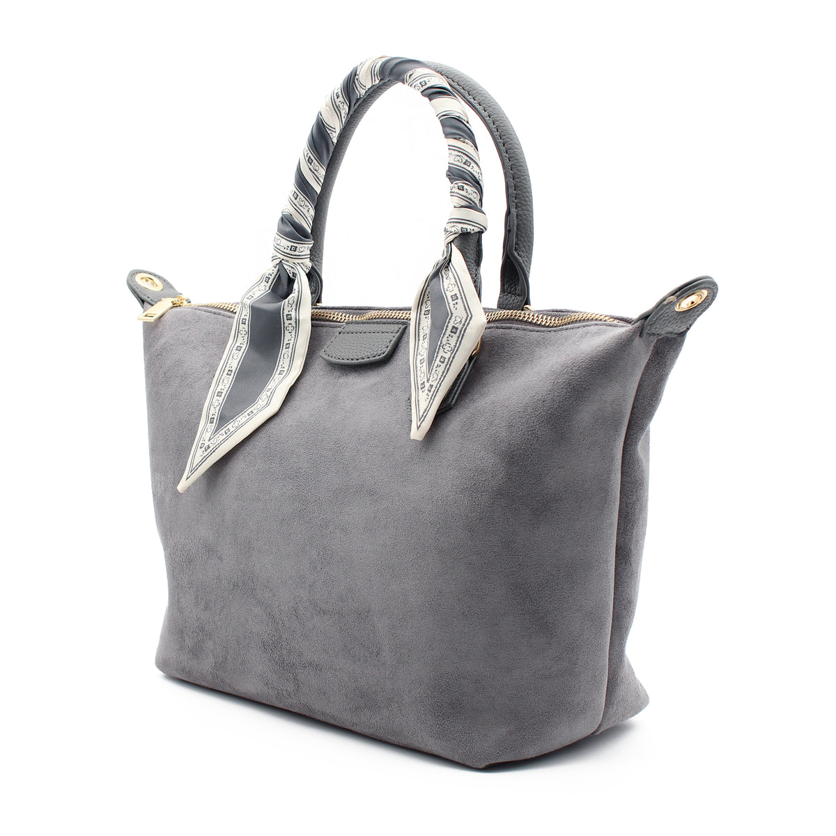 BORSA LGC FOULARD GRANDE GRIGIO