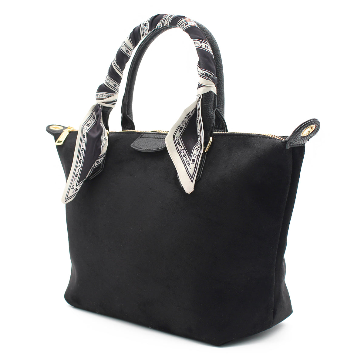 BORSA LGC FOULARD GRANDE NERO