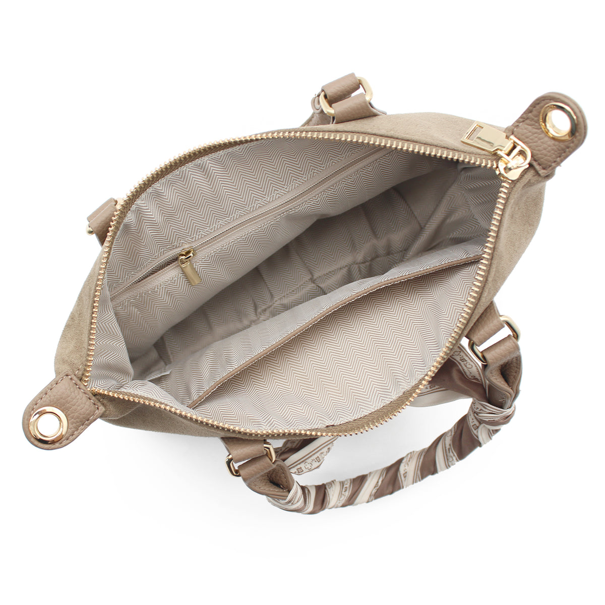 BORSA LGC FOULARD PICCOLA TORTORA