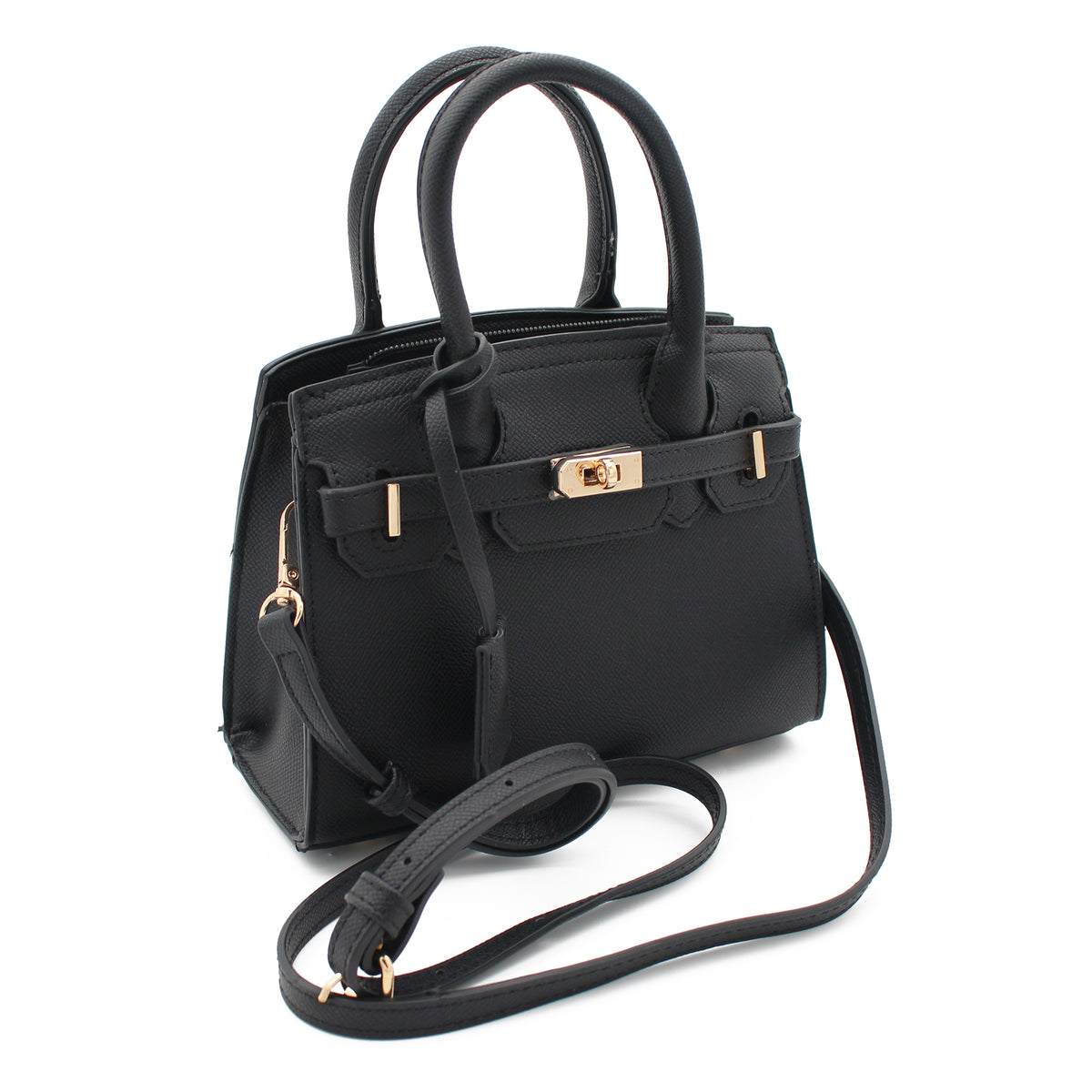 BORSA PICCOLA RIGIDA NERA