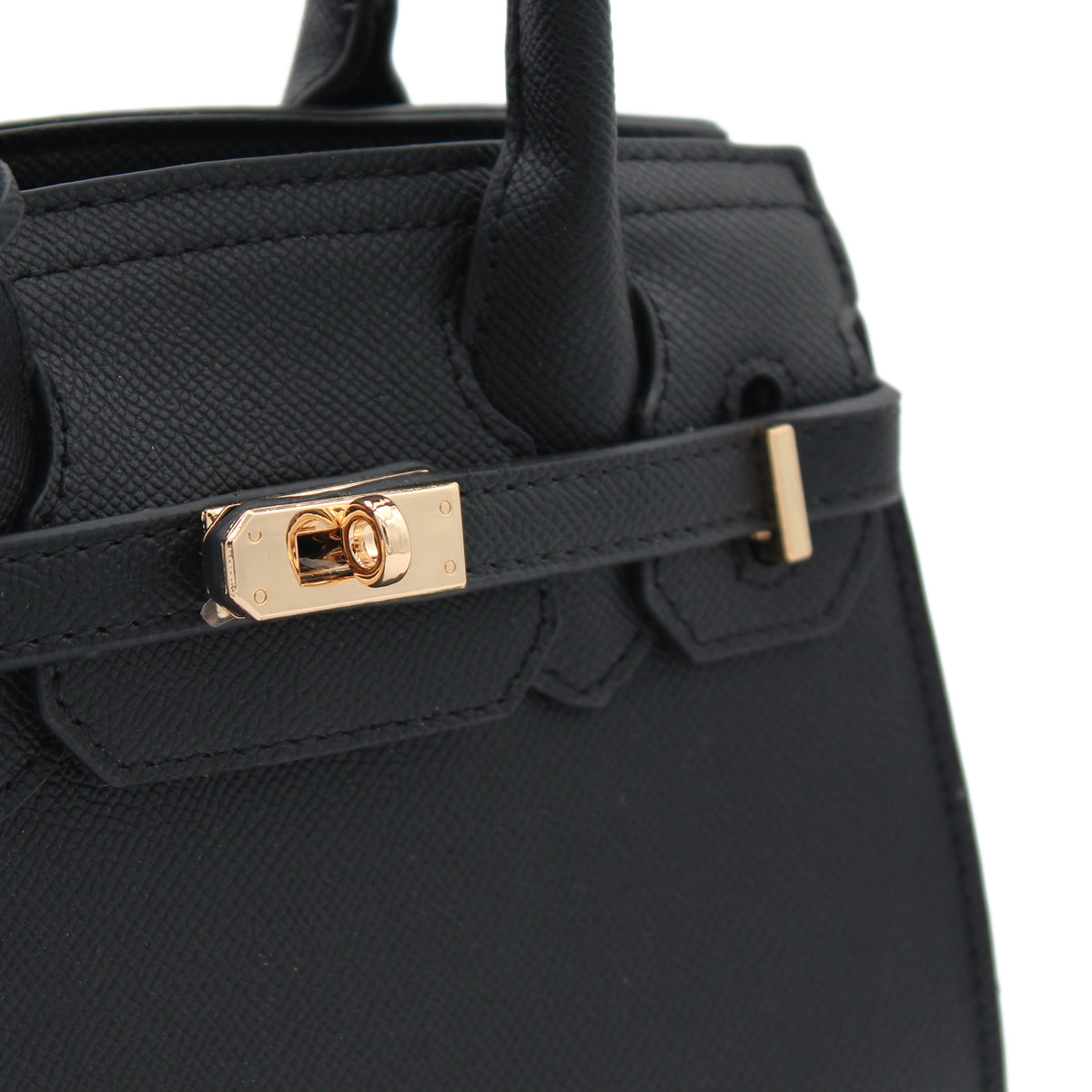 BORSA PICCOLA RIGIDA NERA