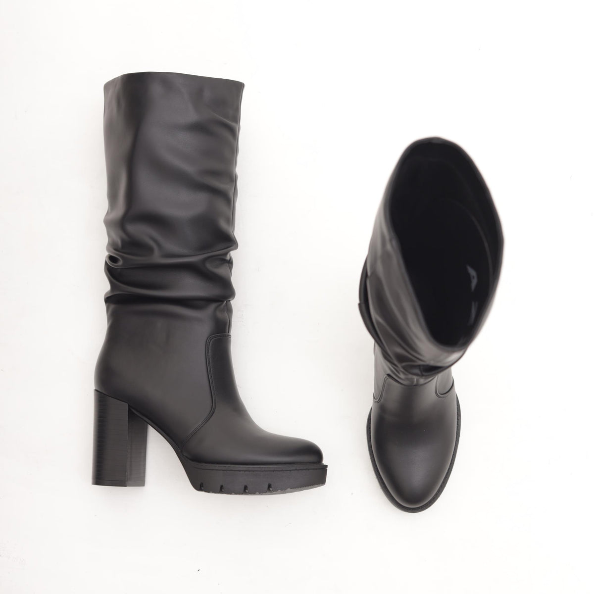 STIVALE PLATFORM ECOPELLE NERA