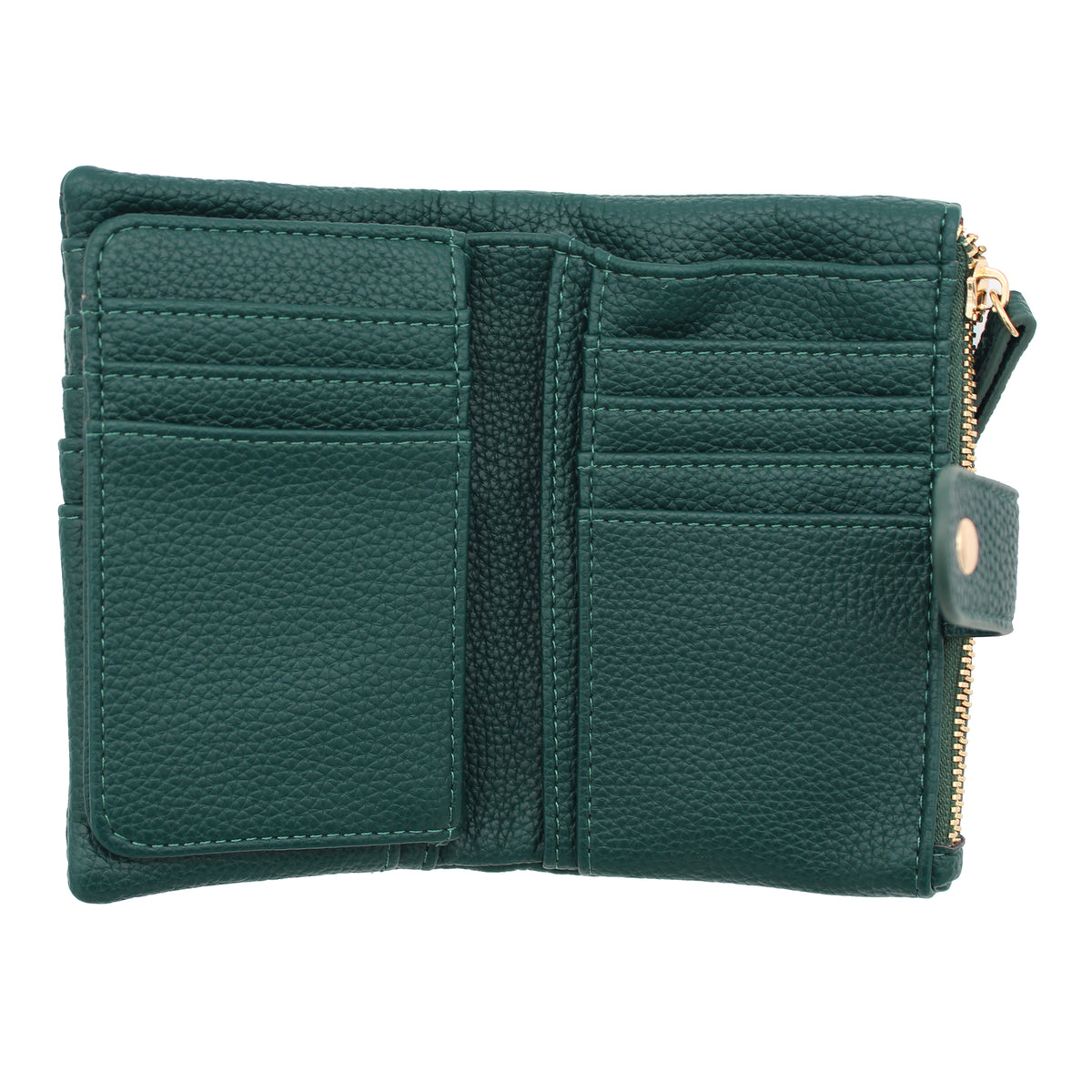 PORTAFOGLIO MORBIDO PICCOLO ECOPELLE VERDE