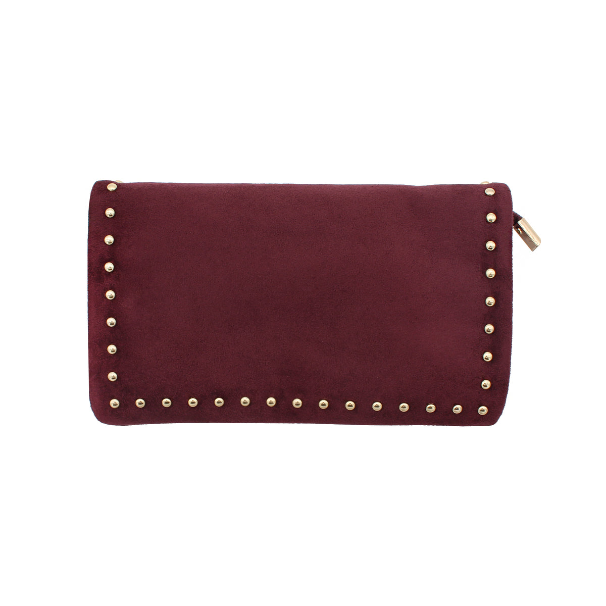 BORSA A BUSTINA CAMOSCIO BORDEAUX