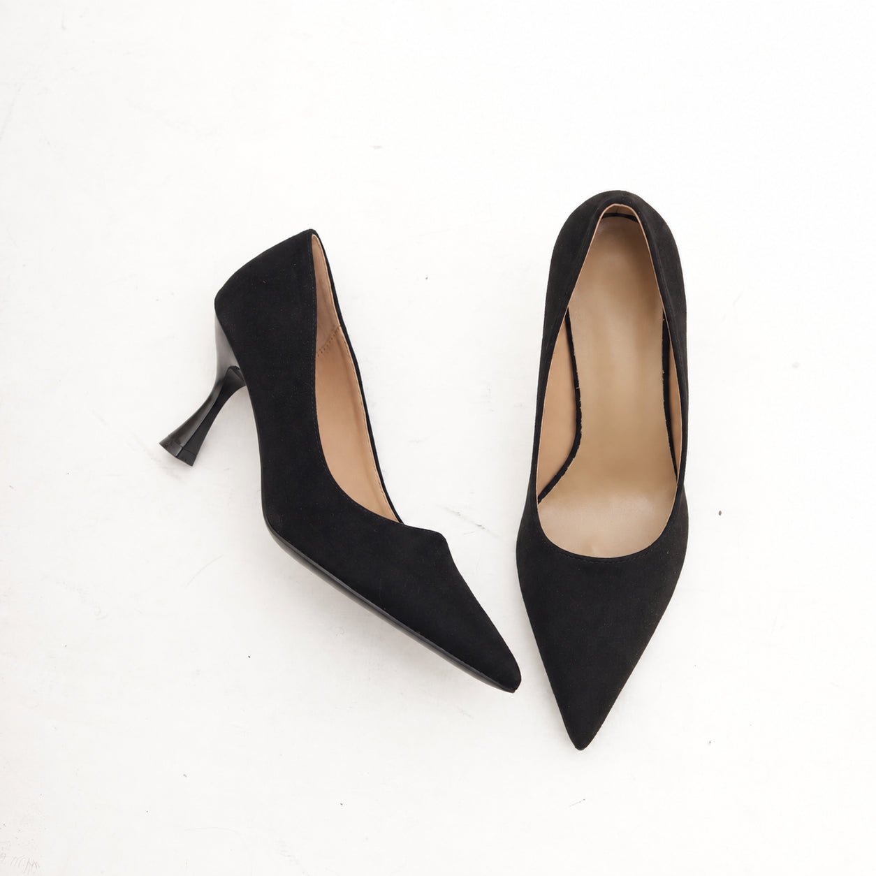DECOLLETE DONNA MICROFIBRA NERO