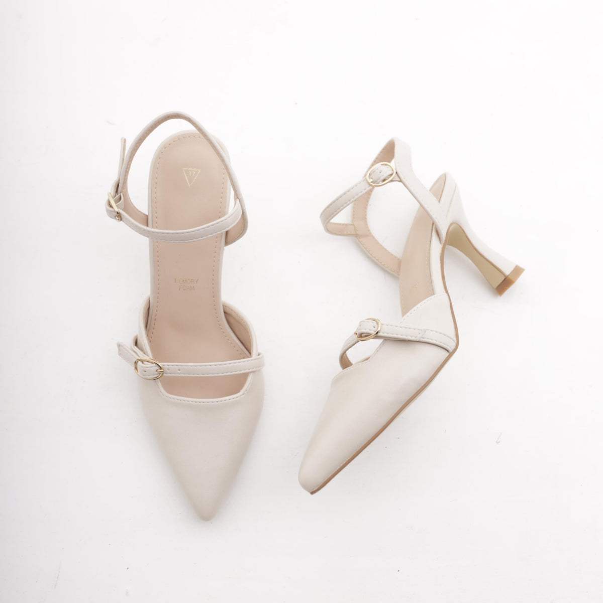 DECOLLETE' PIXIE CINTURINO PANNA