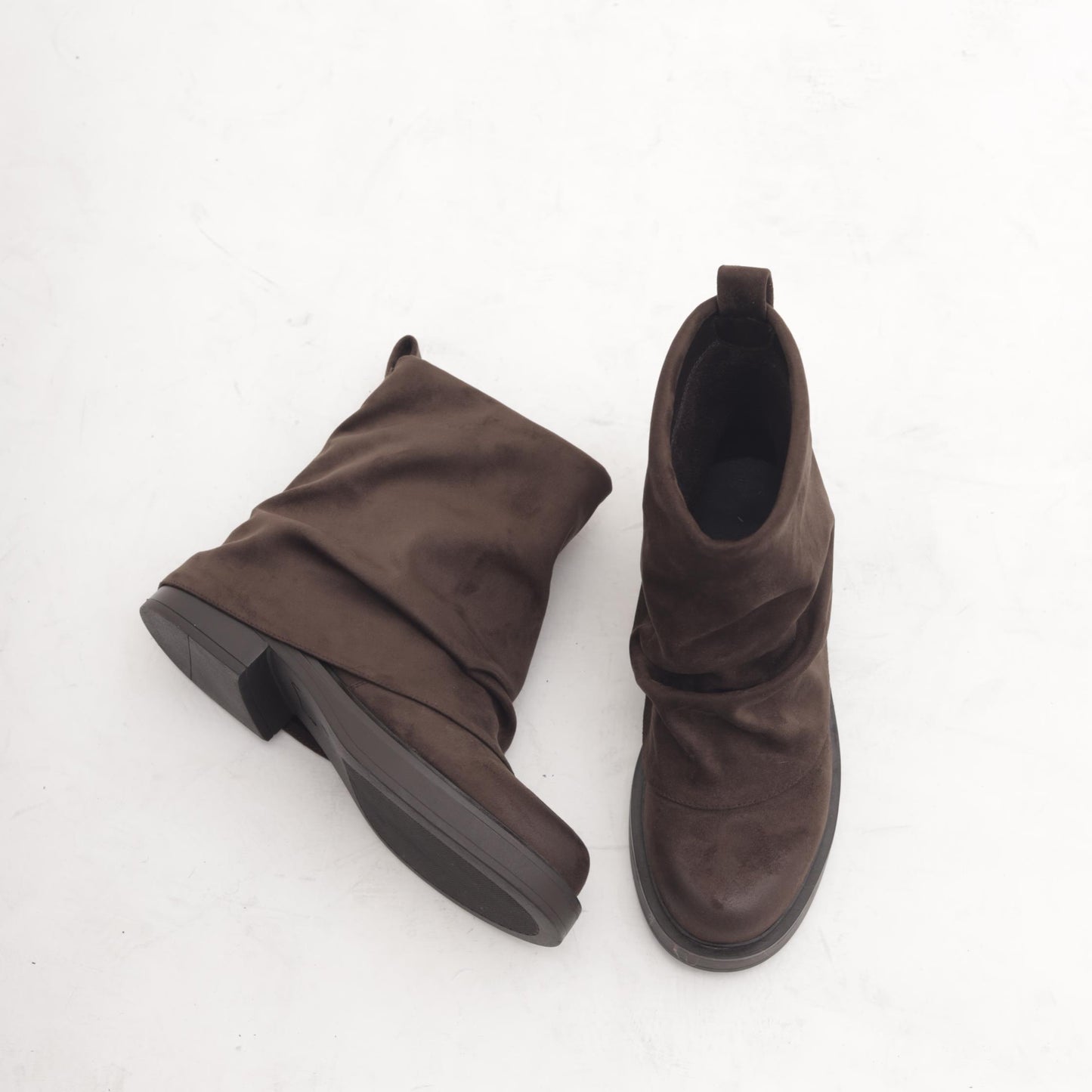 TRONCHETTO BASSO RISVOLTATO TESTA DI MORO MP2744-5MFTM CHOCOLA