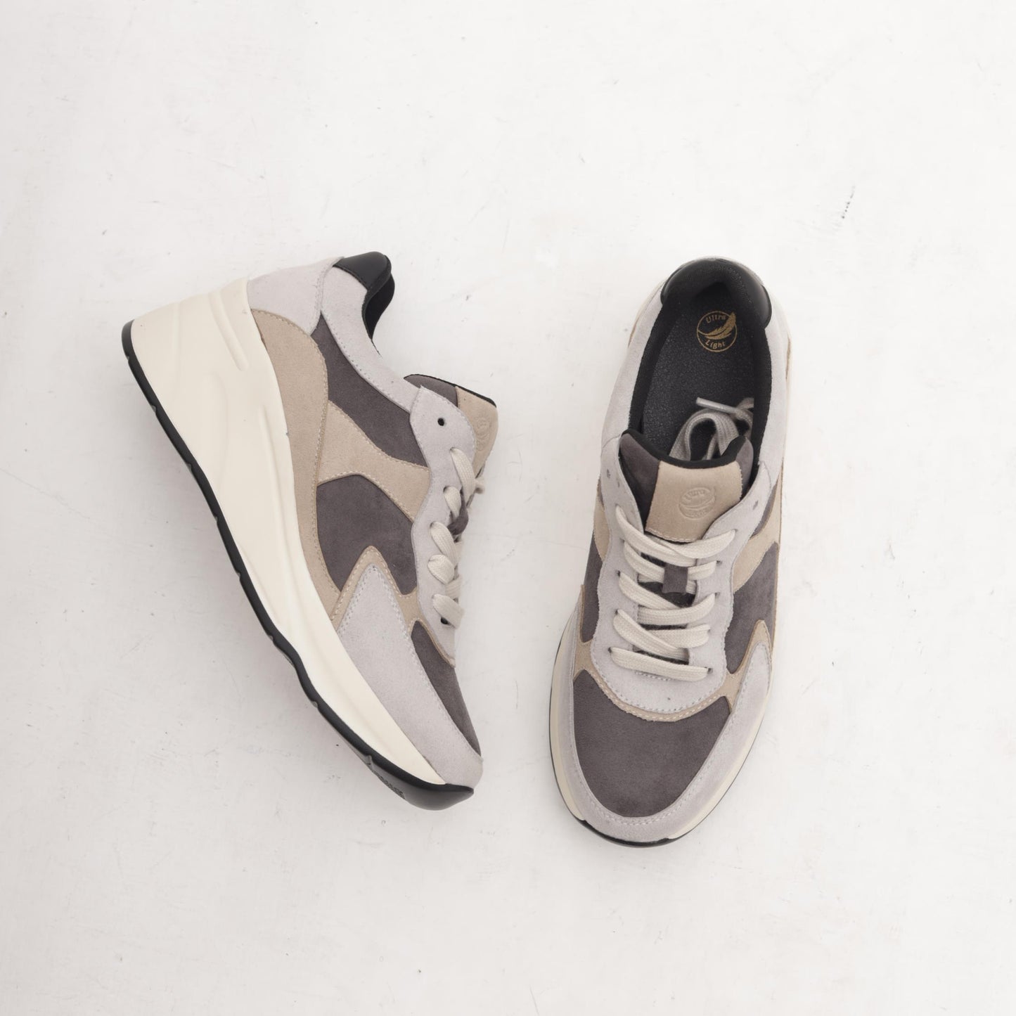 SNEAKERS ALTA GRIGIO MP2602-4PUGR CHOCOLA