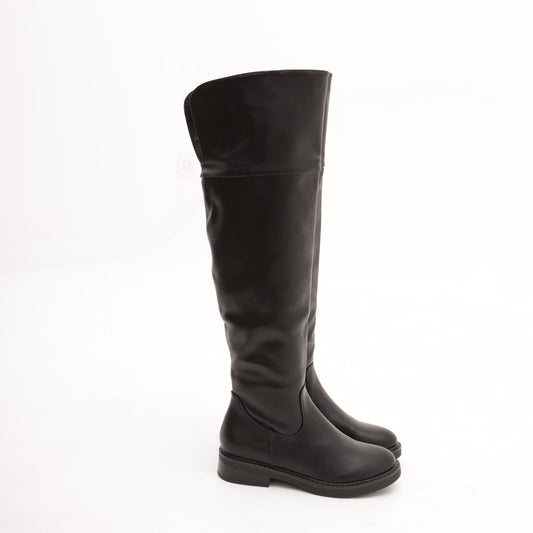 STIVALE ALTO CUISSARD CHOCOLA' NERO