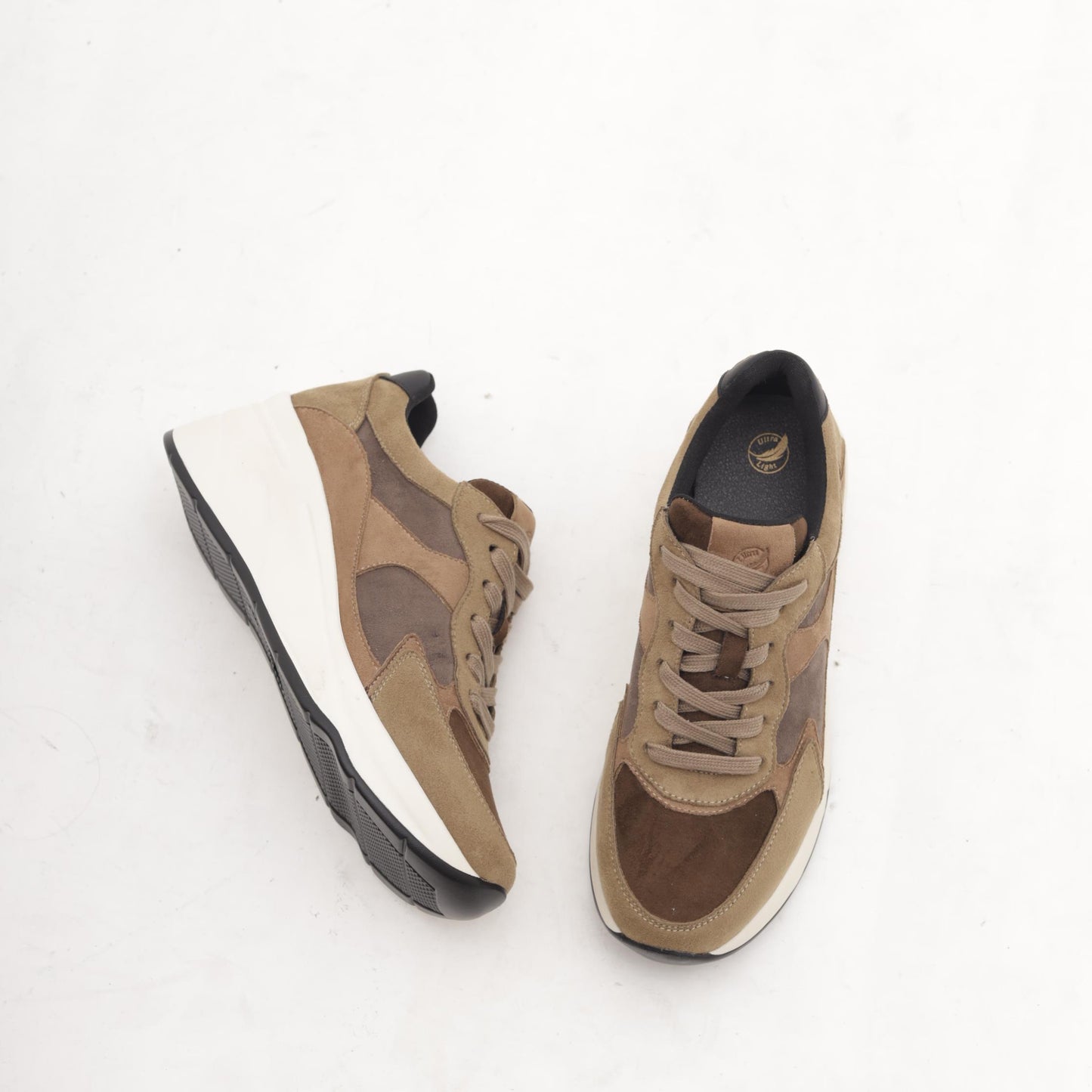 SNEAKERS ALTA CAMEL MP2602-4PUCU CHOCOLA