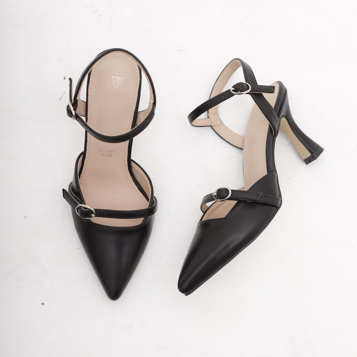 DECOLLETE' PIXIE CINTURINO NERO