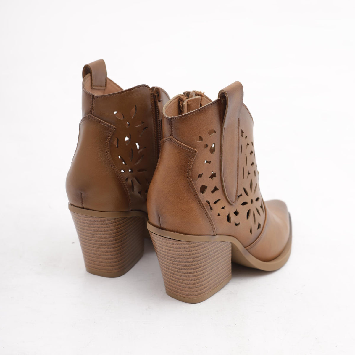 TEXANO BASSO TRAFORATO CUOIO<BR/>