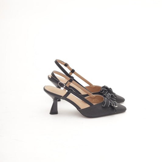 SLINGBACK NASTRO NERO