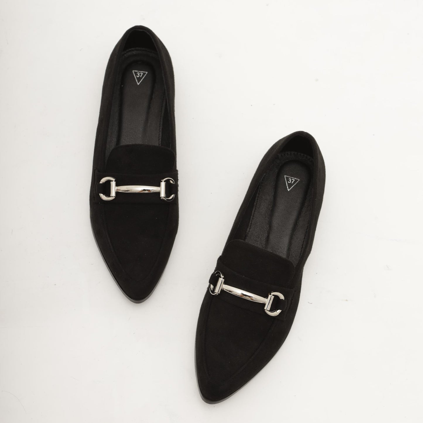 MOCASSINO MORSETTO A PUNTA NERO