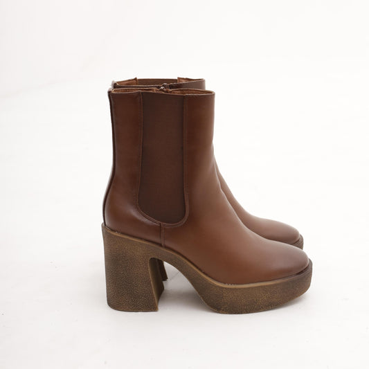 TRONCHETTO ELASTICI CHUNKY MARRONE