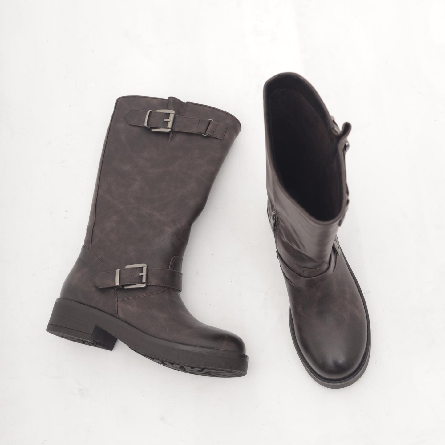 STIVALE BIKER ALTO TESTA DI MORO MP2745-4PUTM CHOCOLA