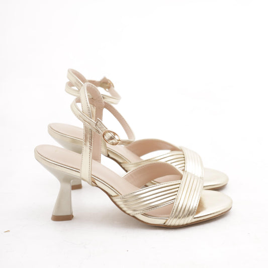 SANDALO V RIGATO PLATINO