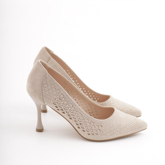 DECOLLETE' FORATA STRASS TORTORA