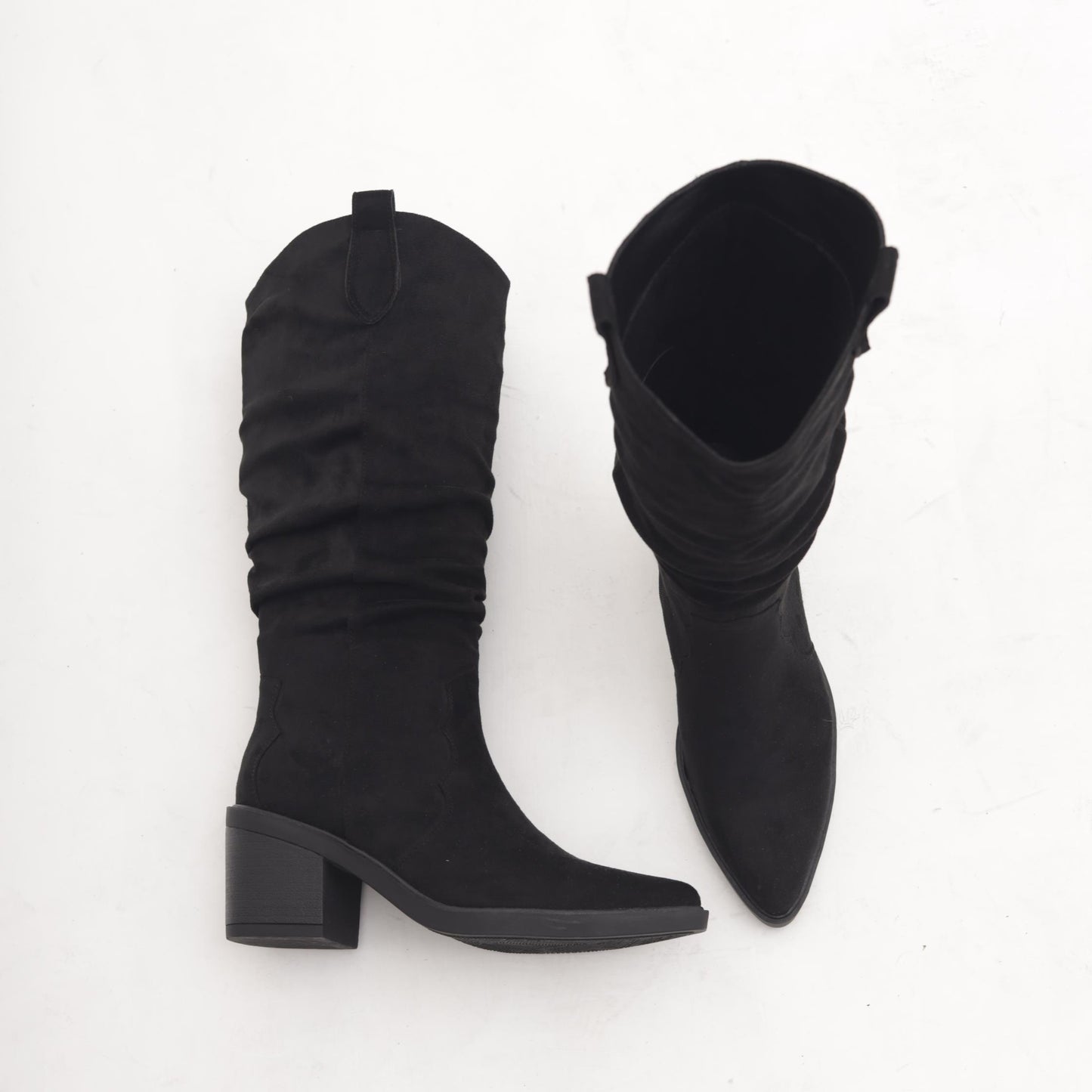 STIVALE CAMPEROS ARRICCIATO NERO MP2740-2MFNE CHOCOLA