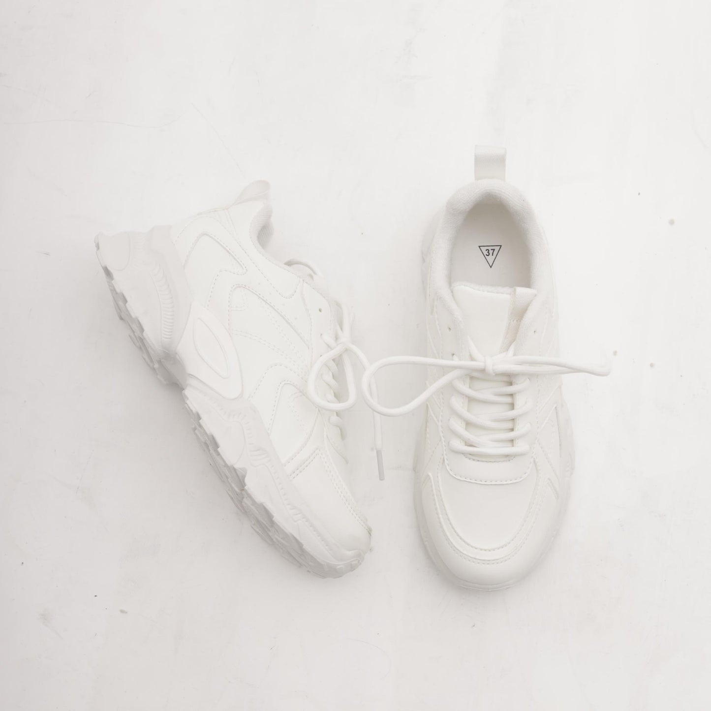 SNEAKERS TRACK BIANCO