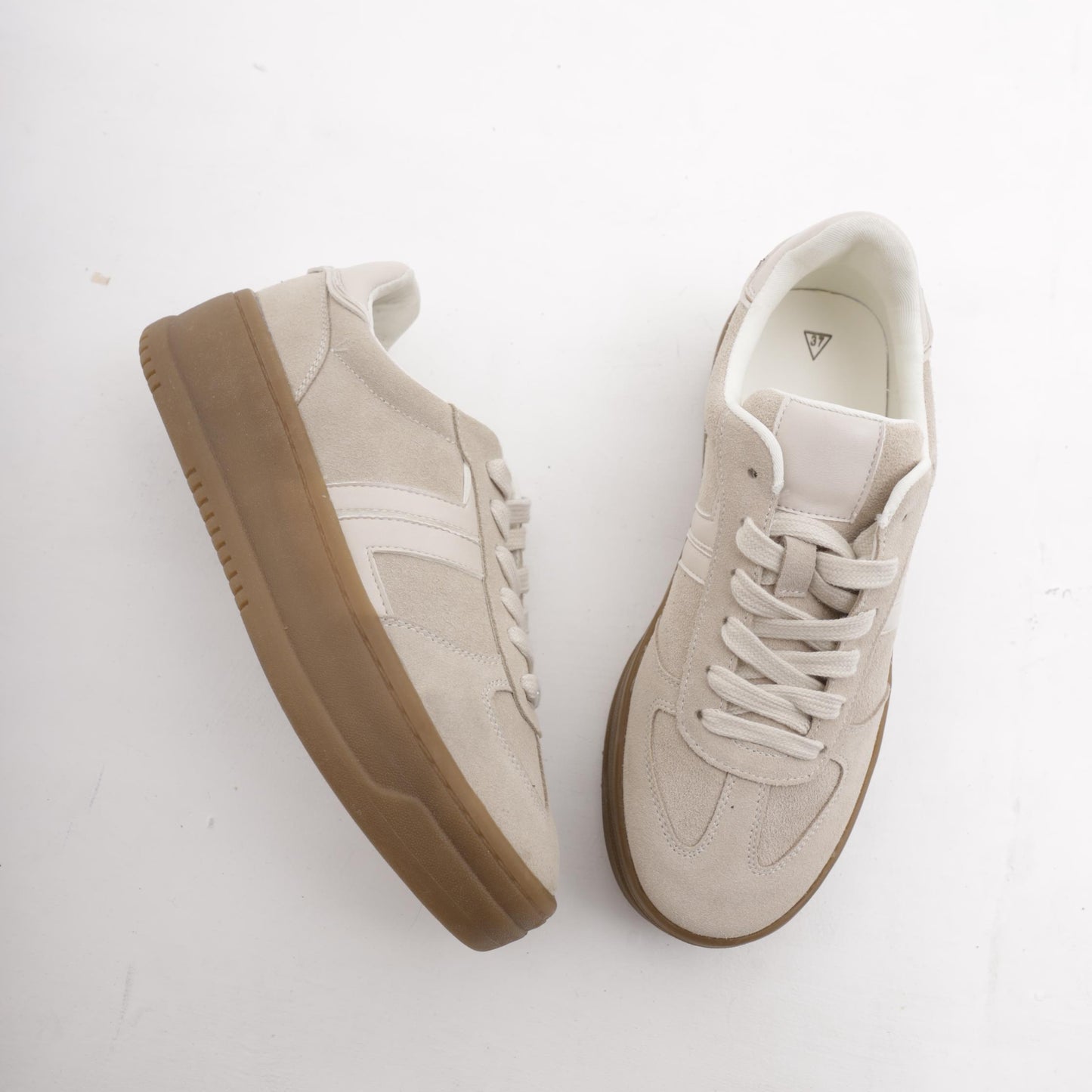 SNEAKERS PLATFORM BEIGE<BR/>