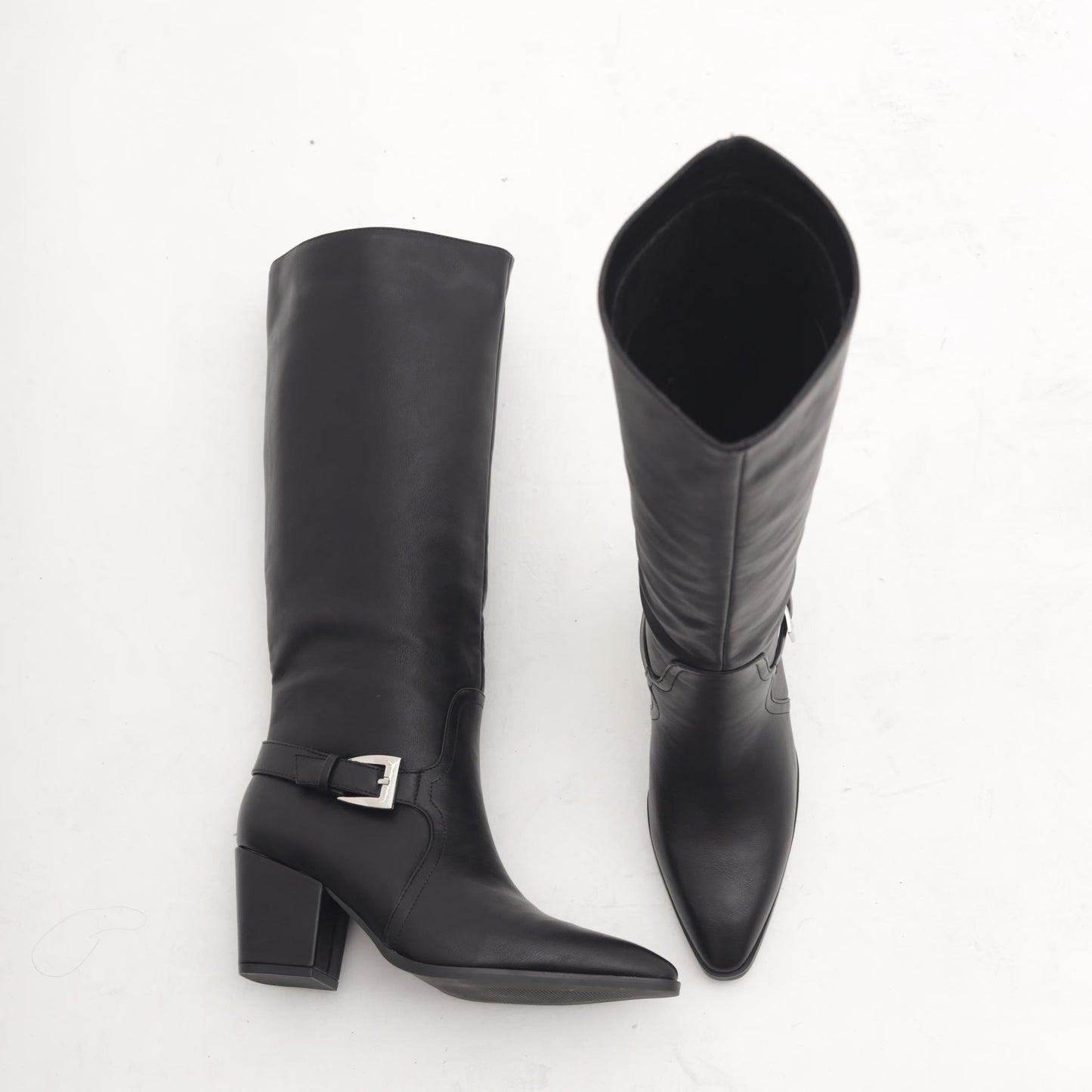 STIVALE TACCO FIBBIA NERO MP2738-3PUNE CHOCOLA