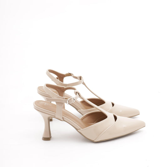 DECOLLETE' T-BAR BEIGE