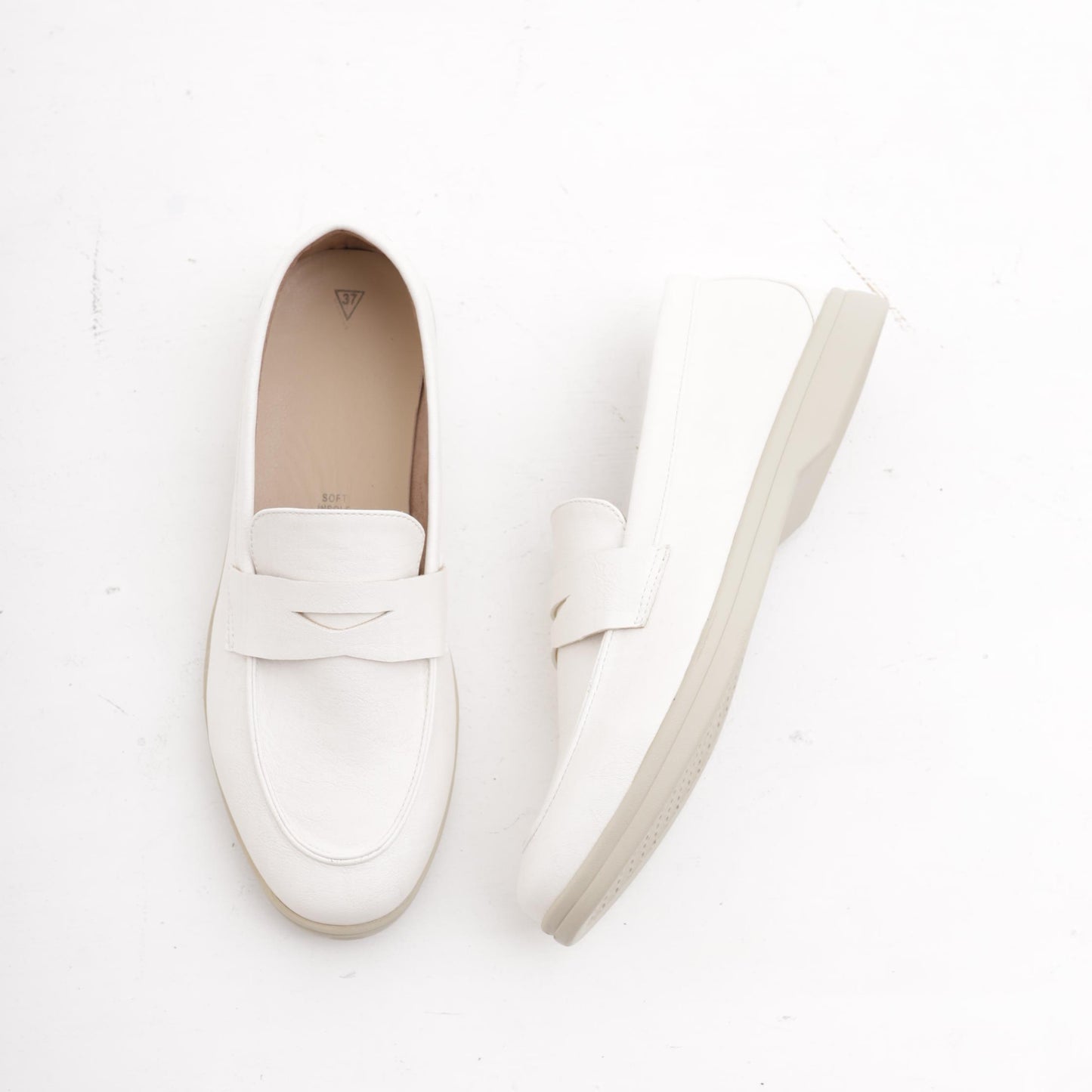 MOCASSINO SOFT PANNA