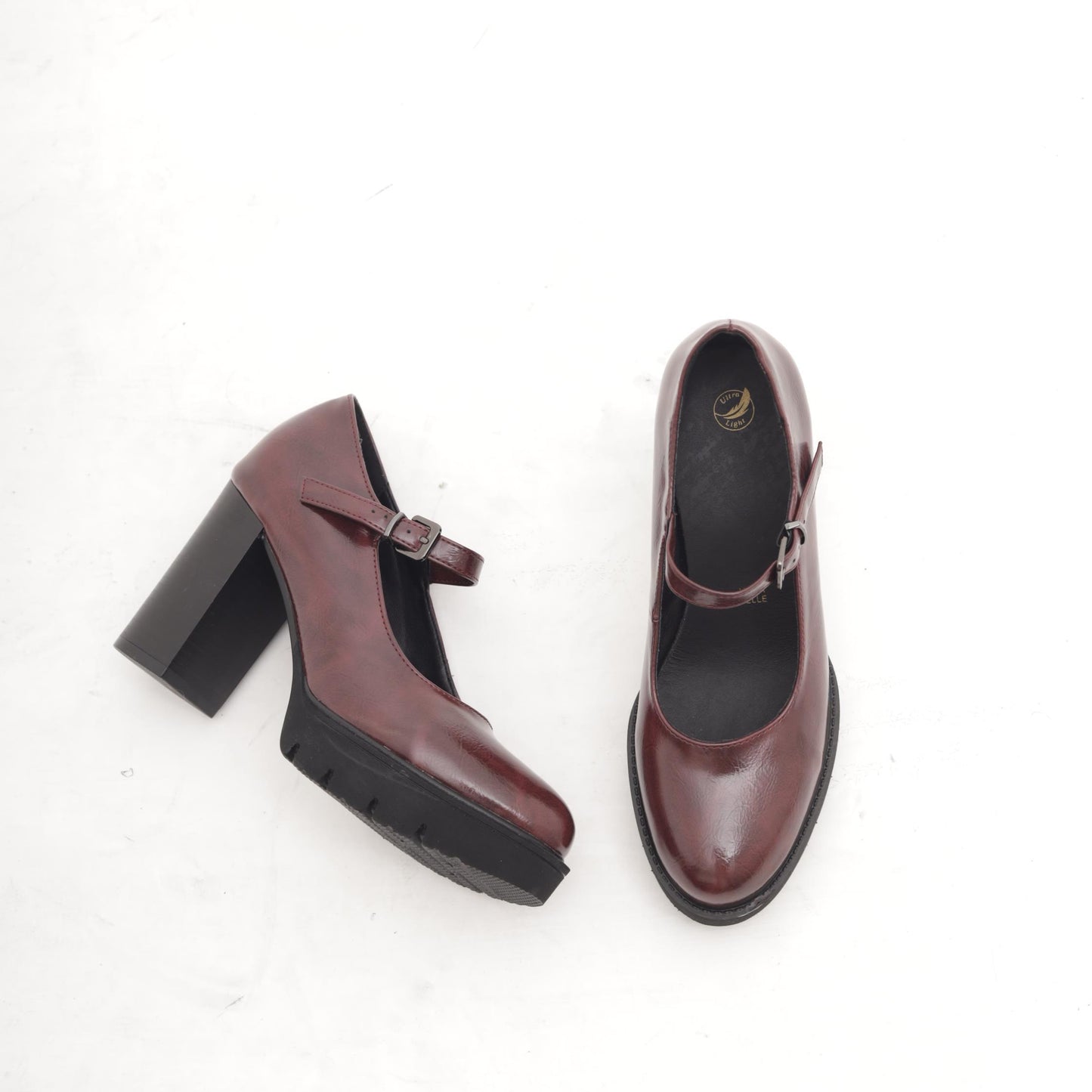 MARY JANE PLATEAU BORDEAUX MP70013-1PUBORDEAUX CHOCOLA