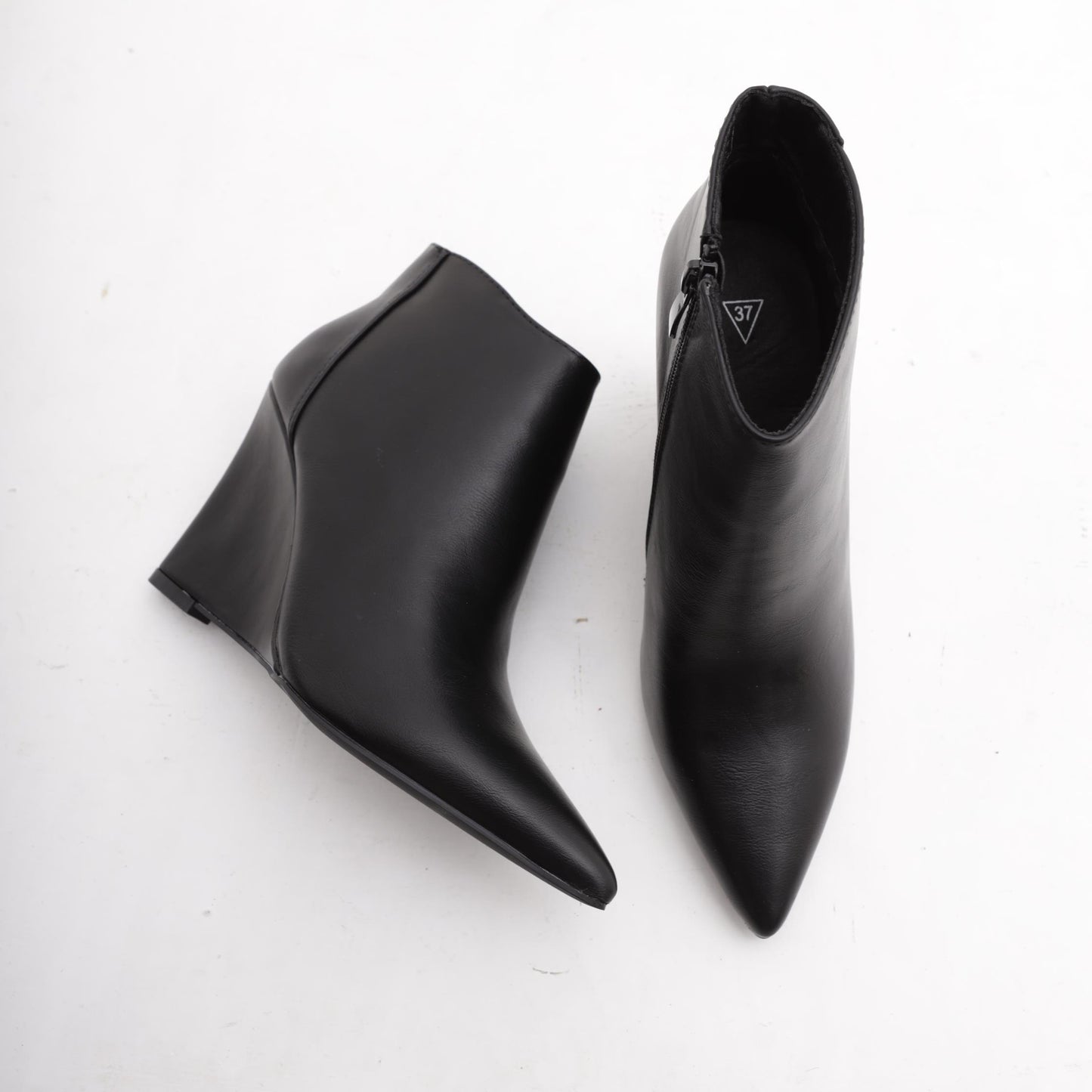 STIVALETTO ZEPPA NERO