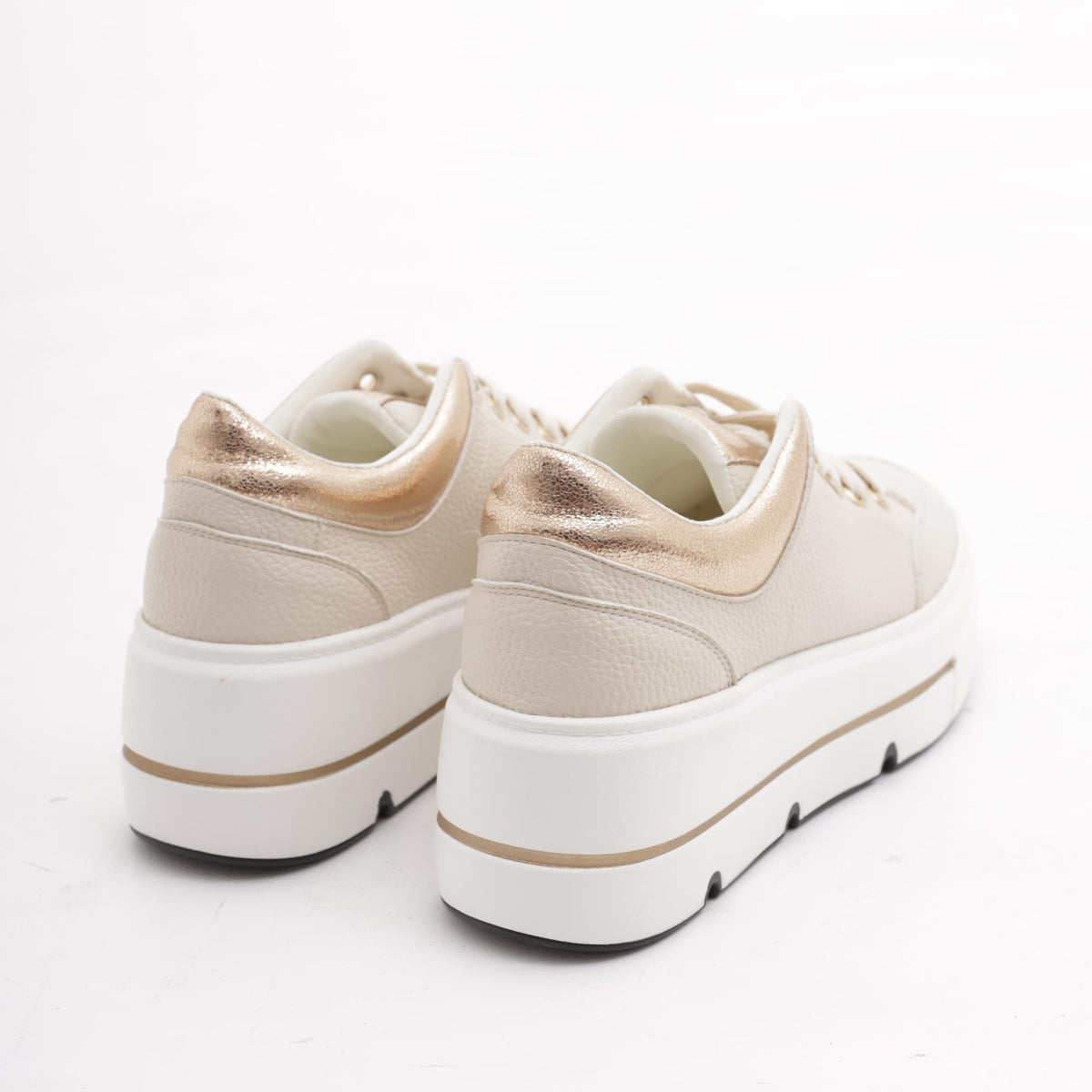 SNEAKERS FLATFORM BEIGE