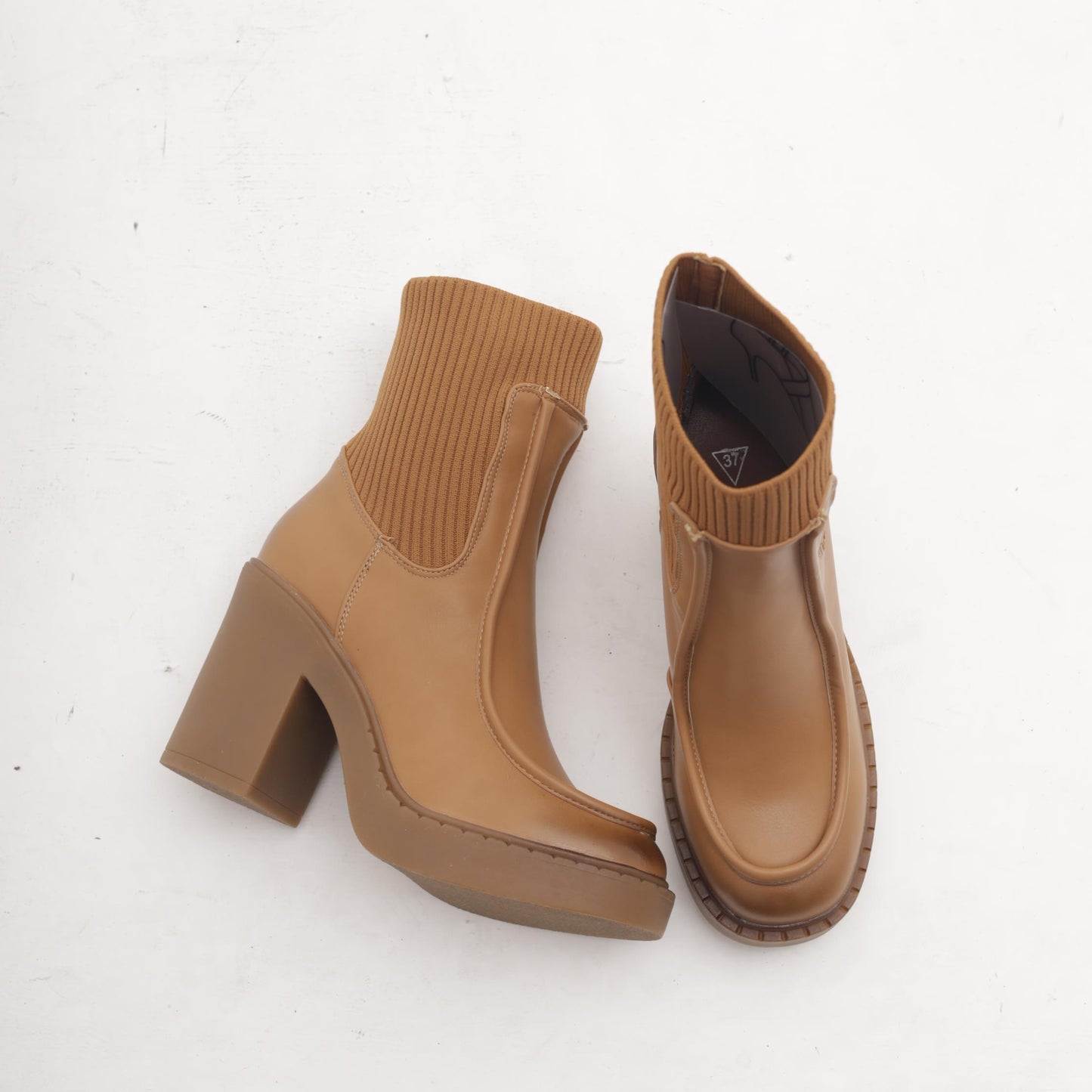 STIVALETTO INGEGNERE TACCO CUOIO MP355-5PUCUOIO CHOCOLA