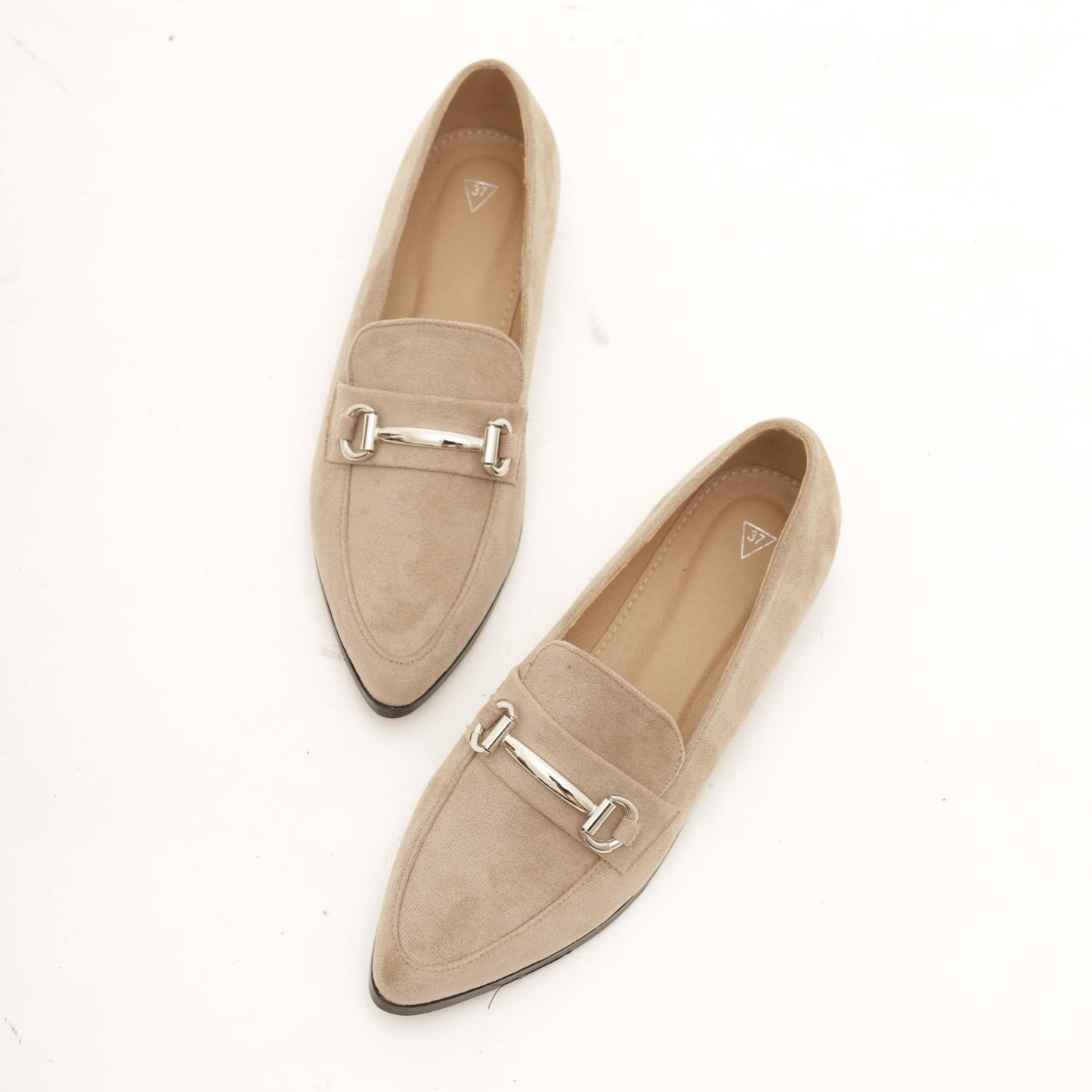 MOCASSINO MORSETTO A PUNTA TORTORA