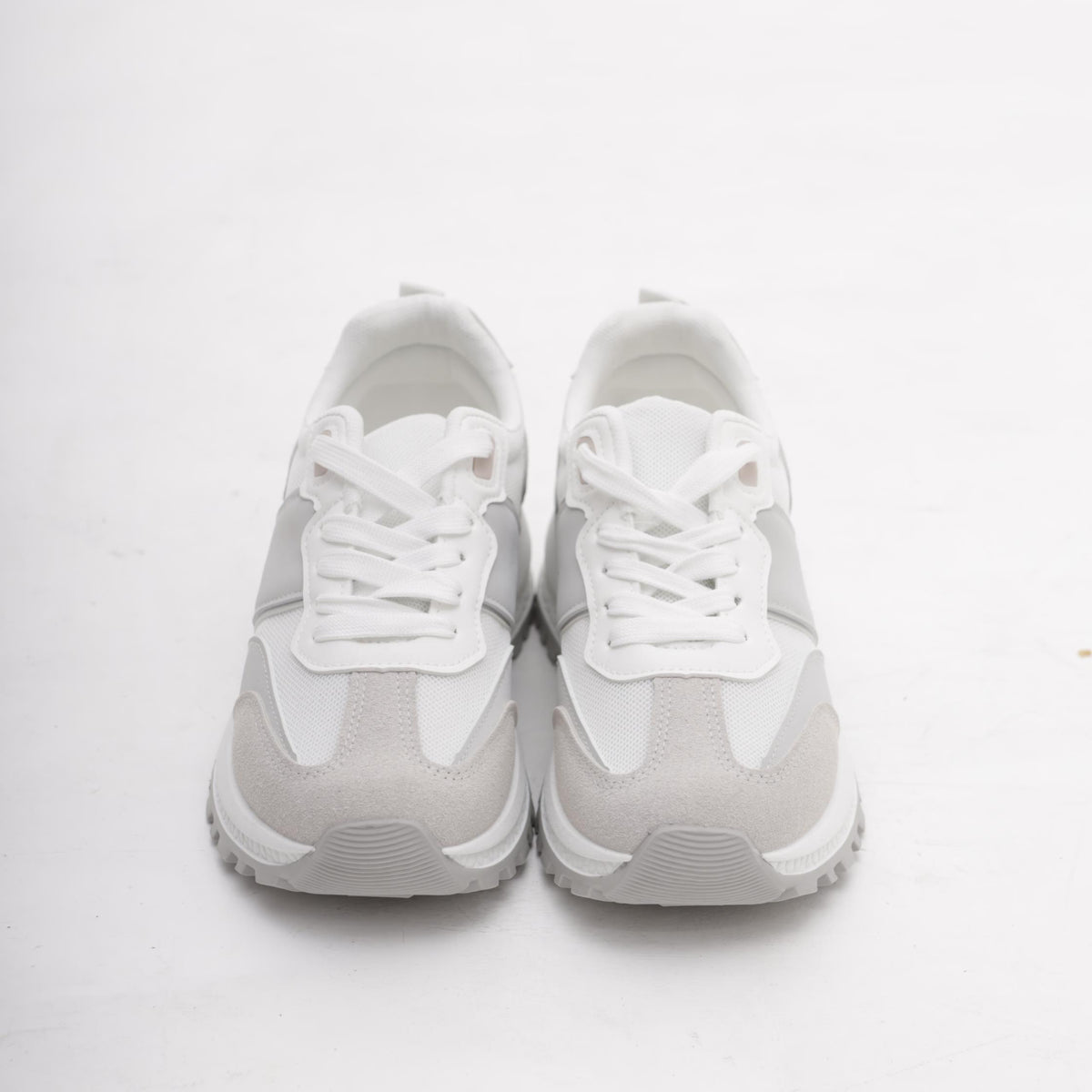 SNEAKERS RUNNING GRIGIO<BR/>