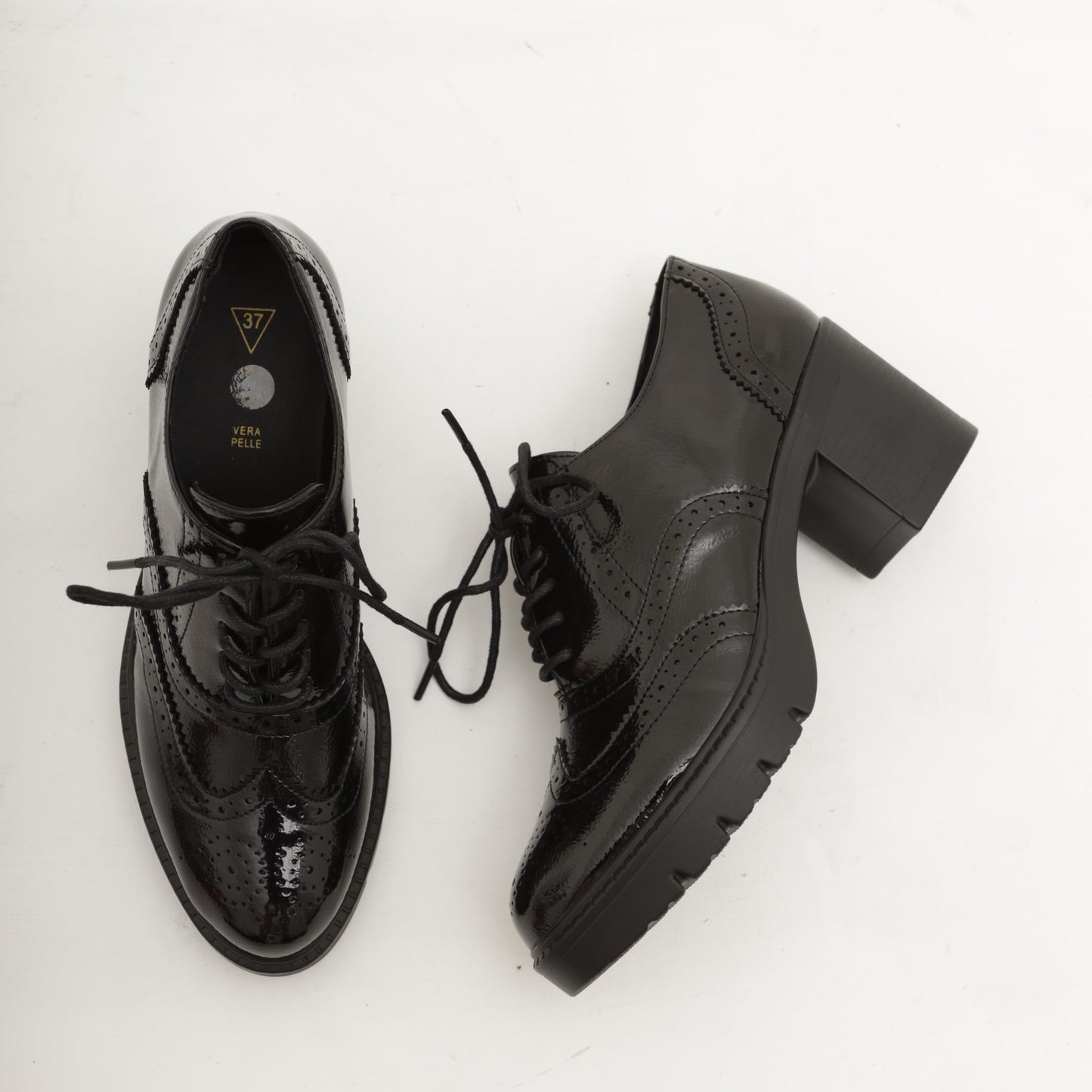 OXFORD CON TACCO NERO MP70014VENERO CHOCOLA