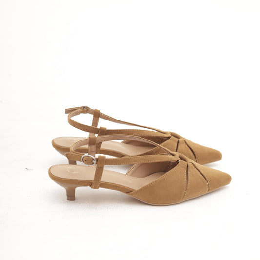 SLINGBACK ANELLO CUOIO