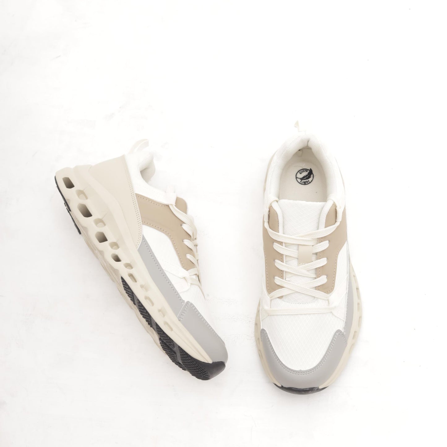 SNEAKERS RUNNING CLOUD BEIGE MP2605-4PUBE CHOCOLA