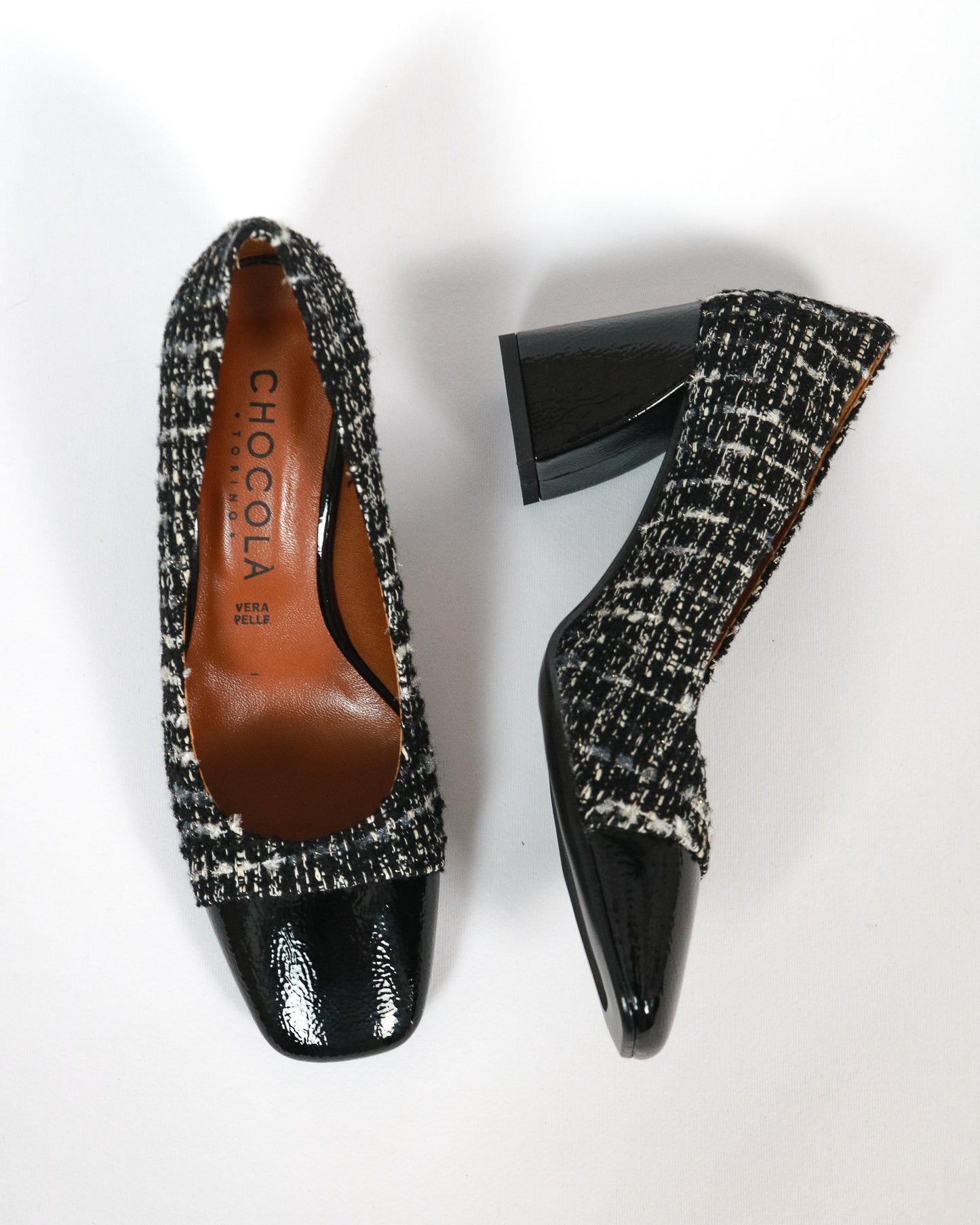 DECOLLETE' AGADIR NERO 411AGNE CHOCOLA