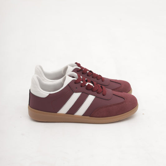 SNEAKERS FLAT BORDEAUX MP902-1PUBR CHOCOLA