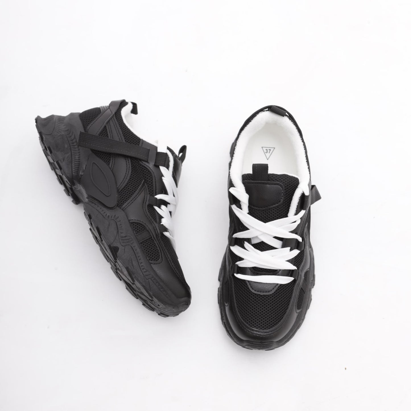 SNEAKERS TRACK NERO<BR/>