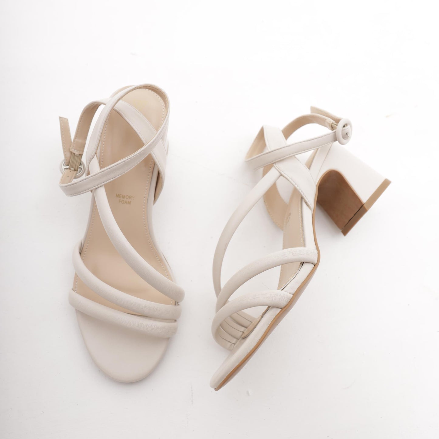 SANDALO TRE FASCE PANNA