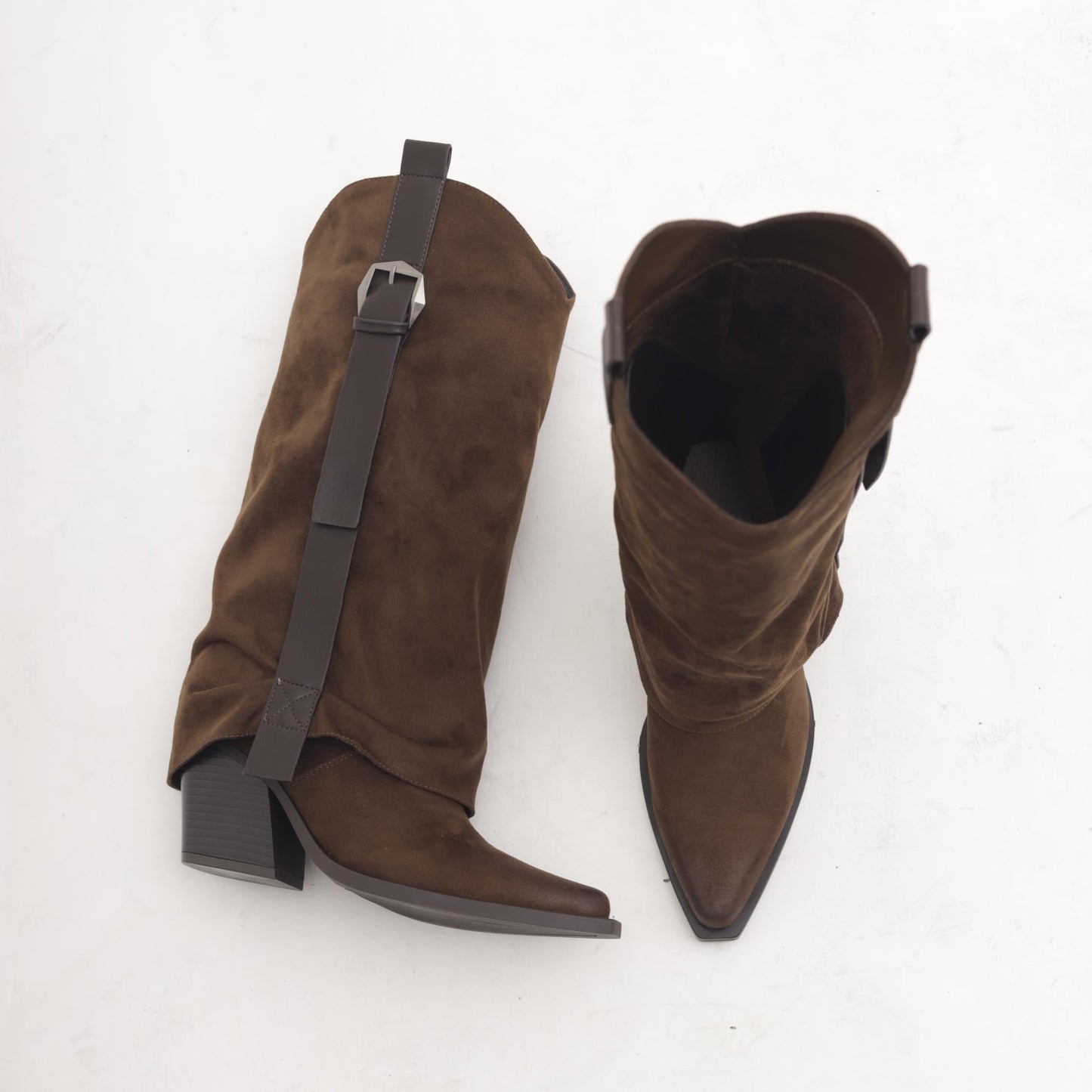 STIVALE TEXANO RISVOLTATO MARRONE MP2701-4MFMR CHOCOLA