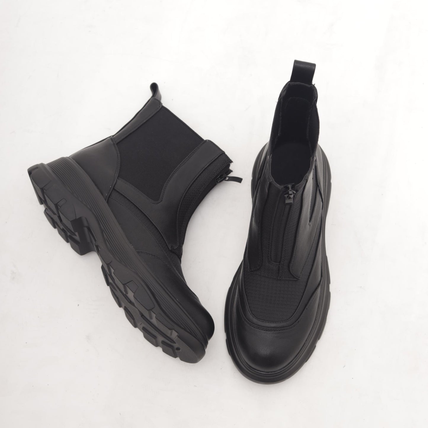 ANFIBIO BVT ZIP NERO MP2755-2PUNE CHOCOLA