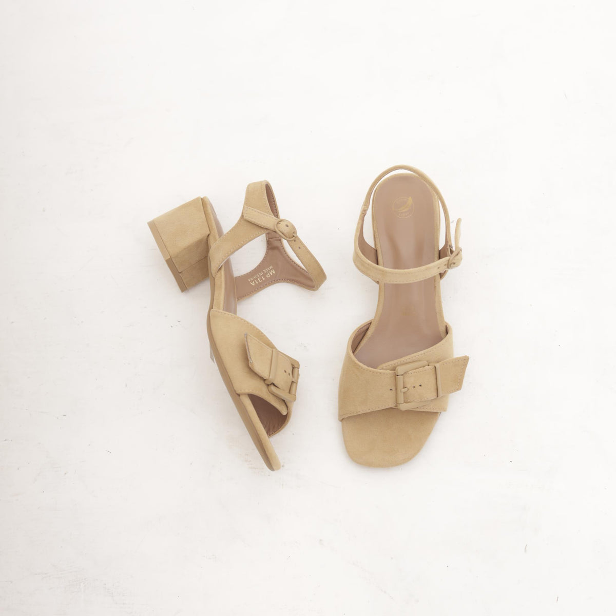 SANDALO FIBBIA CAMEL