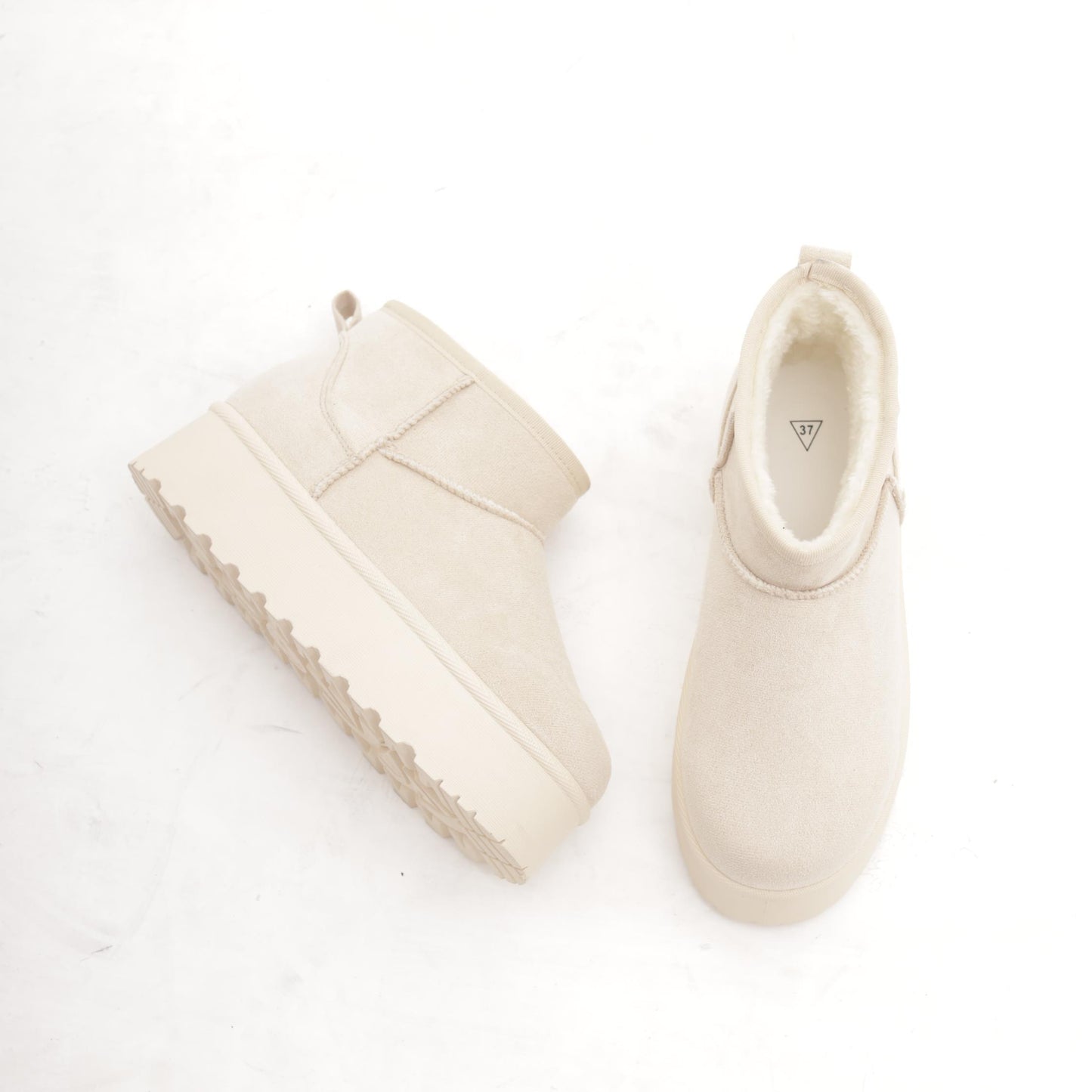 STIVALETTO MAMMUT BEIGE