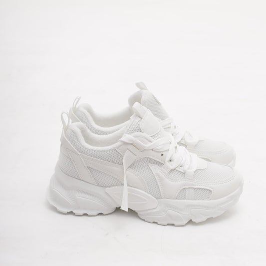 SNEAKERS TRACK BIANCO<BR/>