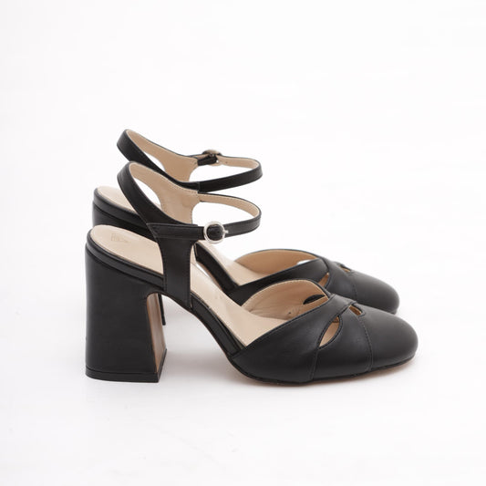 DECOLLETE' PIXIE CROSS NERO