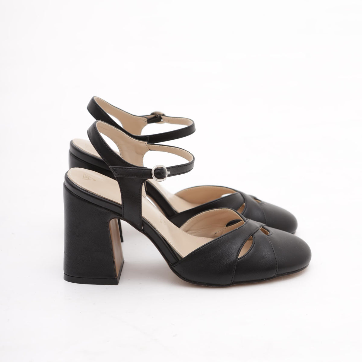 DECOLLETE' PIXIE CROSS NERO