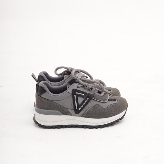SNEAKERS RUNNING TRIANGLE GRIGIO
